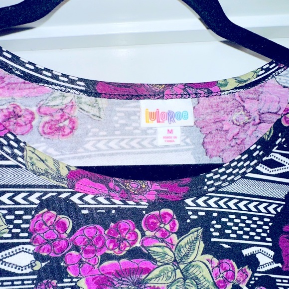 Purple & Black Carly Lularoe ๐ - Picture 3 of 4